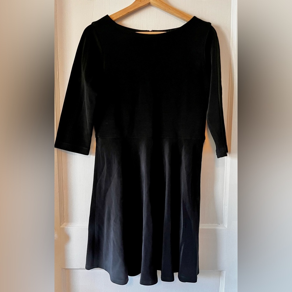 Alice + Olivia Employed Black Dress